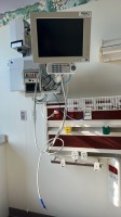 GE CDL1541A PATIENT MONITOR W/ GE MODULE RACK