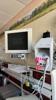GE CDL1541A PATIENT MONITOR W/ GE MODULE RACK