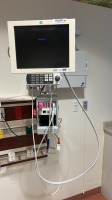 GE CDA15RT PATIENT MONITOR W/ GE MODULE RACK