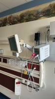 GE CDA15RT PATIENT MONITOR W/ GE MODULE RACK