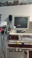 GE CDA15T PATIENT MONITOR W/ GE MODULE RACK