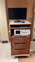 GE 250CX SERIES FETAL MONITOR W/ WORKSTATION