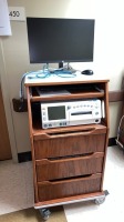 GE 250CX SERIES FETAL MONITOR W/ WORKSTATION