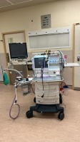 MINDRAY A5 ANESTHESIA MACHINE W/ MINDRAY PASSPORT 17M PATIENT MONITOR AND (2.12.00 SOFTWARE VERSION)
