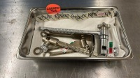 LOT OF RETRACTOR PARTS