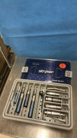 STRYKER REMB ELECTRIC POWER INSTRUMENT SET TO INCLUDE (5) HANDPIECES & ATTACHMENTS