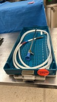 STRYKER 0 DEGREE 10MM RIGID SCOPE WITH FIBER OPTIC LIGHT CABLE