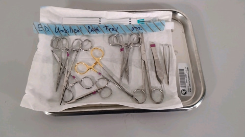 UMBILICAL CATH TRAY (Apart of the Astria Regional Medical Center Yakima, WA / Located at Phoenix Warehouse)