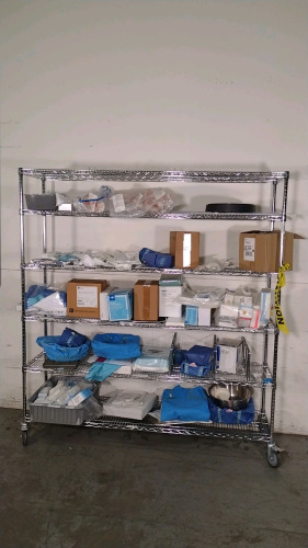 LOT OF MISC DISPOSABLES (OUT OF DATE)(NO CART) (Apart of the Astria Regional Medical Center Yakima, WA / Located at Phoenix Warehouse)
