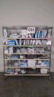 LOT OF MISC DISPOSABLES (OUT OF DATE)(CART INCLUDED) (Apart of the Astria Regional Medical Center Yakima, WA / Located at Phoenix Warehouse)