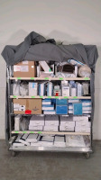 LOT OF MISC DISPOSABLES (OUT OF DATE)(CART INCLUDED) (Apart of the Astria Regional Medical Center Yakima, WA / Located at Phoenix Warehouse)