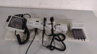 WELCH ALLYN 767 SERIES WALL MOUNT TO INCLUDE: WALL TRANSFORMER WITH (2) HEADS, SPHYMO, CUFF