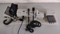 WELCH ALLYN 767 SERIES WALL MOUNT TO INCLUDE: WALL TRANSFORMER WITH (2) HEADS, SPHYMO, CUFF