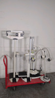 LOT OF SCALES AND EXAM LIGHTS (NO CART)