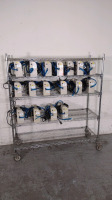 ENCOMPASS ACCUMAX QUANTUM CONVERTIBLE LOT OF AIR PUMPS (NO CART)