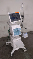 DRAGER EVITA INFINITY V500 VENTILATOR WITH GS500 AND PS500 ON ROLLING STAND