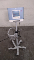 PHILIPS RESPIRONICS TRILOGY 202 VENTILATOR ON ROLLING STAND