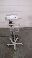 PHILIPS BIPAP V30 AUTO BIPAP MACHINE ON ROLLING STAND
