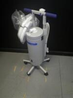 STRYKER CASTVAC VACCUMM ON ROLLING STAND