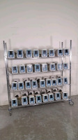 CAREFUSION/CARDINAL HEALTH ALARIS PC 8000 LOT OF INFUSION PUMPS (NO CART)