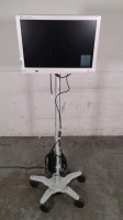 STRYKER WISE 26 INCH HDTV SURGICAL DISPLAY ON ROLLING STAND
