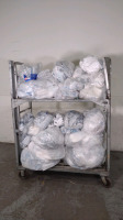 LOT OF MISC DISPOSABLES (INFUSION PUMPS SETS, CUFFS, CABLES, ETC.)(IN/OUT OF DATE)(NO CART)