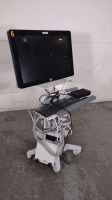 BARCO MDCC-4130 30 INCH MONITOR ON MOBILE WORKSTATION