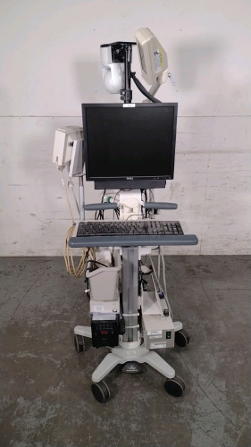 NIHON KOHDEN NEUROFAX EEG SYSTEM ON ROLLING STAND