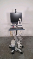 NIHON KOHDEN NEUROFAX EEG SYSTEM ON ROLLING STAND