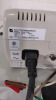 NIHON KOHDEN CARDIOFAX M ECG/EKG MACHINE WITH PATIENT CABLES ON ROLLING CART - 3