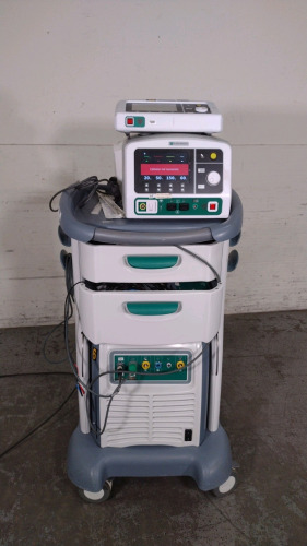 ST. JUDE MEDICAL ENSITE VOLOCITY CARDIAC MAPPING SYSTEM TO INCLUDE: ENSITE VELOCITY AMPLIFIER, AMPERE GENERATOR, AMPERE REMOTE CONTROL, TACTISYS QUARTZ UNIT, MODULES, CABLES