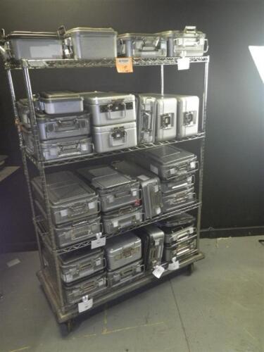 LOT OF INSTRUMENT CASES (NO CART)