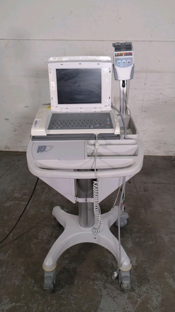 GE MAC 5500 ECG/EKG MACHINE WITH ACQUISITION MODULE (CAM HD) ON ROLLING ...
