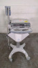 GE MAC 5500 ECG/EKG MACHINE WITH ACQUISITION MODULE (CAM HD) ON ROLLING CART - 2