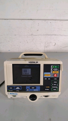 MEDTRONIC LIFEPAK 20 DEFIB WITH PACER, ANALYZE, AED MODE