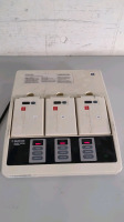 MEDTRONIC/PHYSIO-CONTROL 2 BATTERY SUPPORT SYSTEM WITH (3) BATTERIES