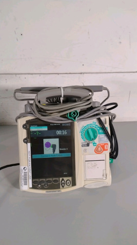 PHILIPS HEARTSTART MRX DEFIB WITH PACER, AED MODE, 1 BATTERY, PADDLES