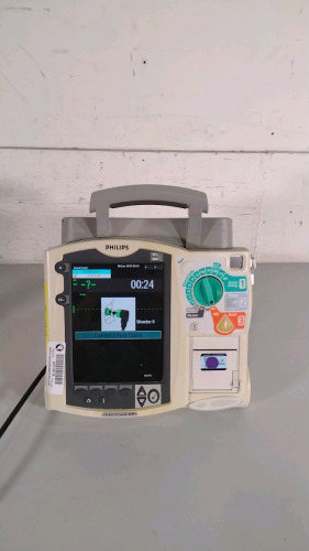 PHILIPS HEARTSTART MRX DEFIB WITH PACER, AED MODE, 1 BATTERY