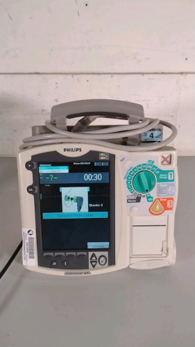 PHILIPS HEARTSTART MRX DEFIB WITH PACER, AED MODE, 1 BATTERY