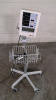 DATASCOPE ACCUTORR PLUS PATIENT MONITOR ON ROLLING STAND
