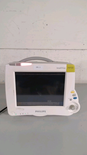 PHILIPS INTELLIVUE MP30 PATIENT MONITOR WITH MULTI-PARAMATER MODULE (M3001A)