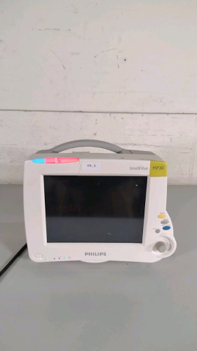PHILIPS INTELLIVUE MP30 PATIENT MONITOR WITH MULTI-PARAMATER MODULE (M3001A)