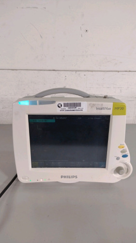 PHILIPS INTELLIVUE MP30 PATIENT MONITOR WITH MULTI-PARAMATER MODULE (M3001A)