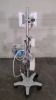 EDWARDS LIFESCIENCES EV1000M PATIENT MONITOR ON ROLLING STAND - 2