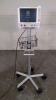 EDWARDS LIFESCIENCES VIGILANCE II PATIENT MONITOR ON ROLLING STAND