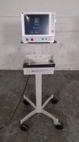 EDWARDS LIFESCIENCES VIGILANCE II PATIENT MONITOR ON ROLLING STAND
