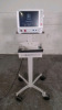 EDWARDS LIFESCIENCES VIGILANCE II PATIENT MONITOR ON ROLLING STAND