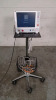EDWARDS LIFESCIENCES VIGILANCE II PATIENT MONITOR ON ROLLING STAND