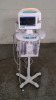 WELCH ALLYN 6000 SERIES VITAL SIGNS MONITOR ON ROLLING STAND
