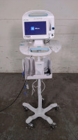 WELCH ALLYN 6000 SERIES VITAL SIGNS MONITOR ON ROLLING STAND